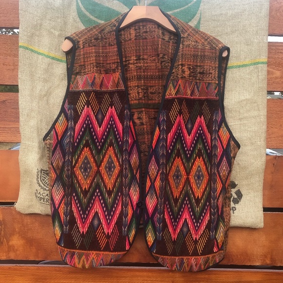 Source Unknown Jackets & Blazers - Vintage Woven Vest